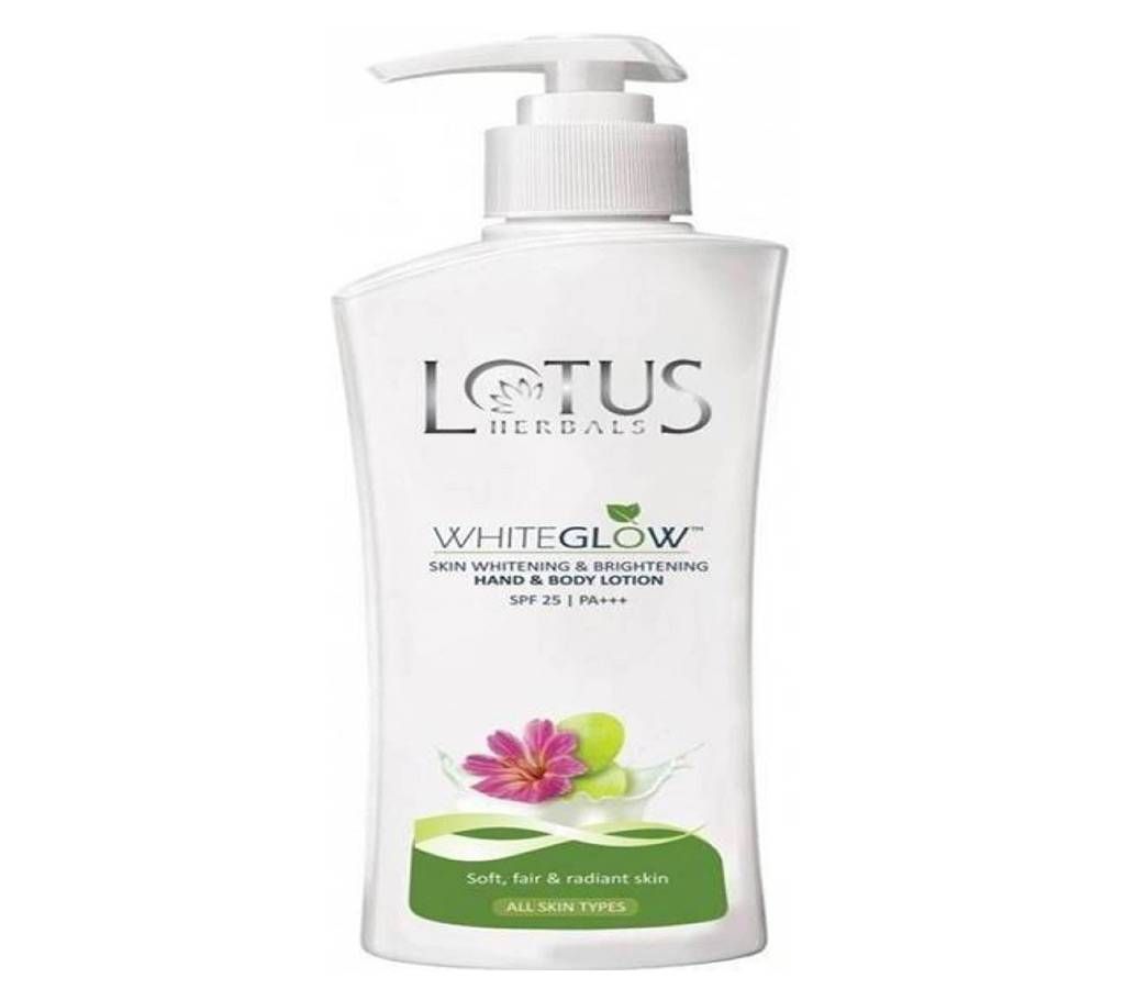 Lotus HerbalsHand & Body lotion- Whiteglow SPF 25 300ml India