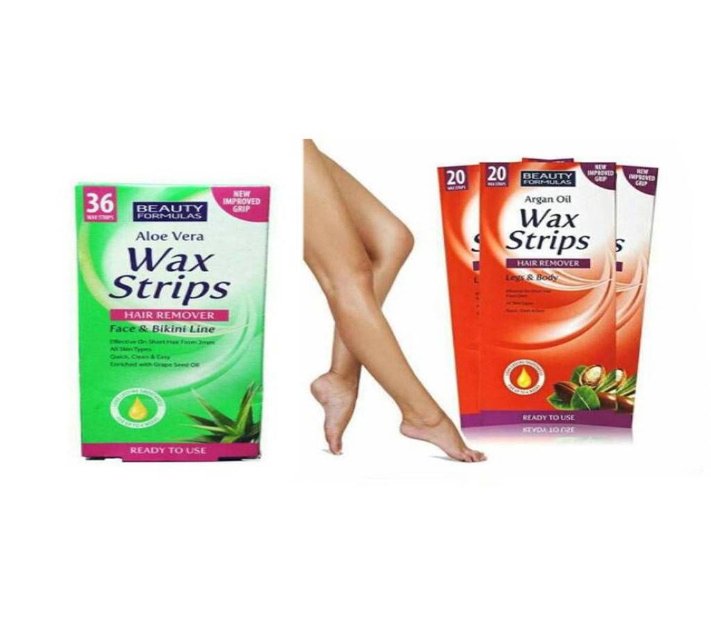 Aloe Vera Wax Strips (UK)