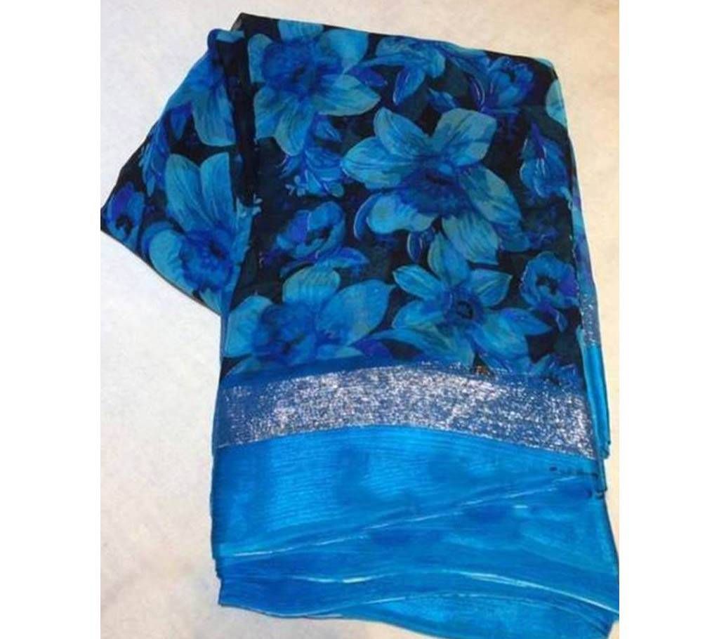 Printed Chiffon Saree