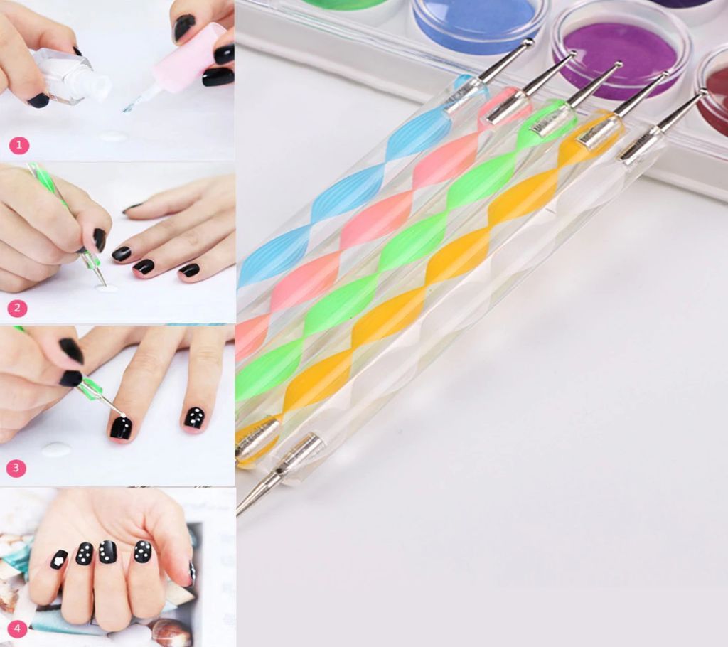 1pc Nail Dotting Pen