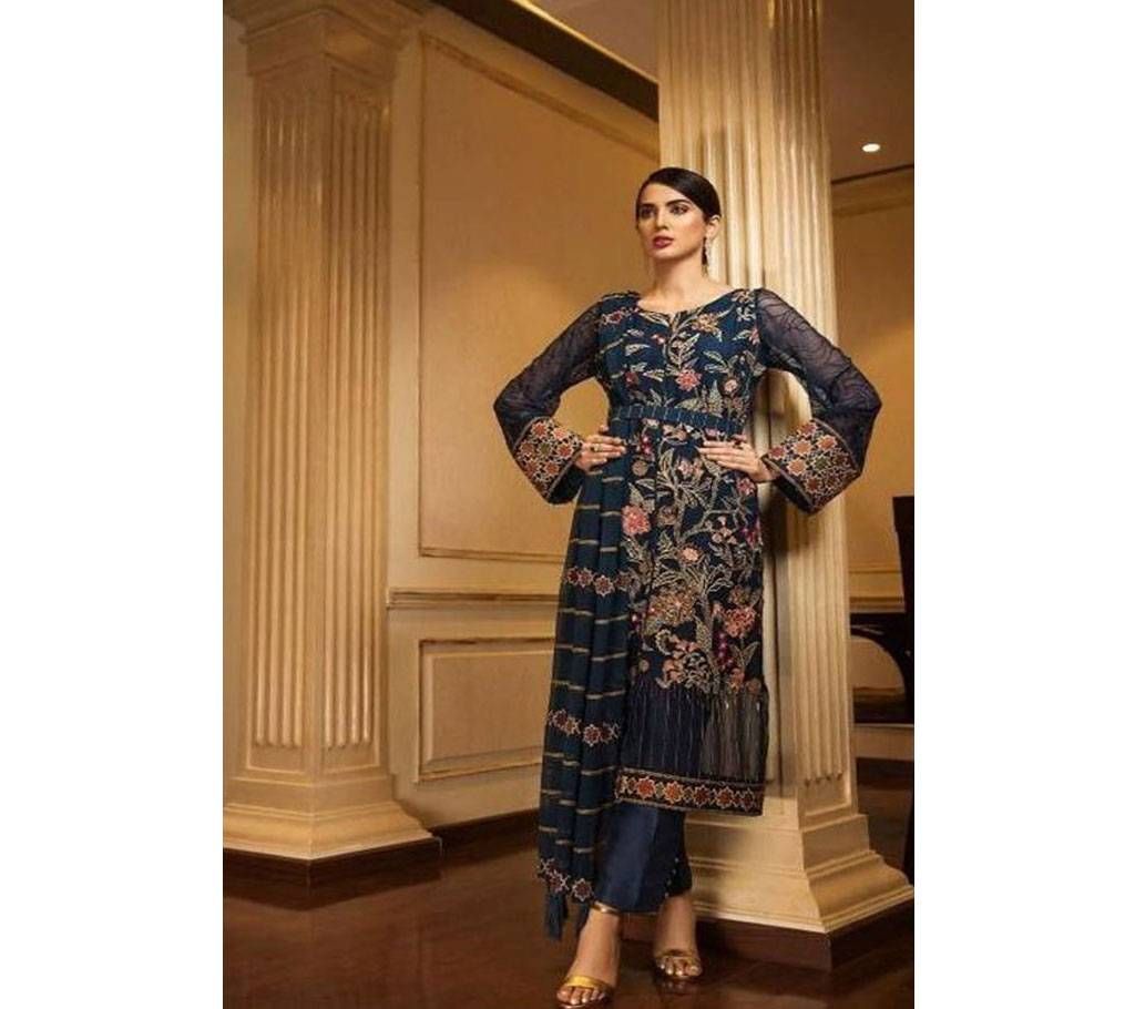 Pakistani Unstitched Georgette Salwar Kameez