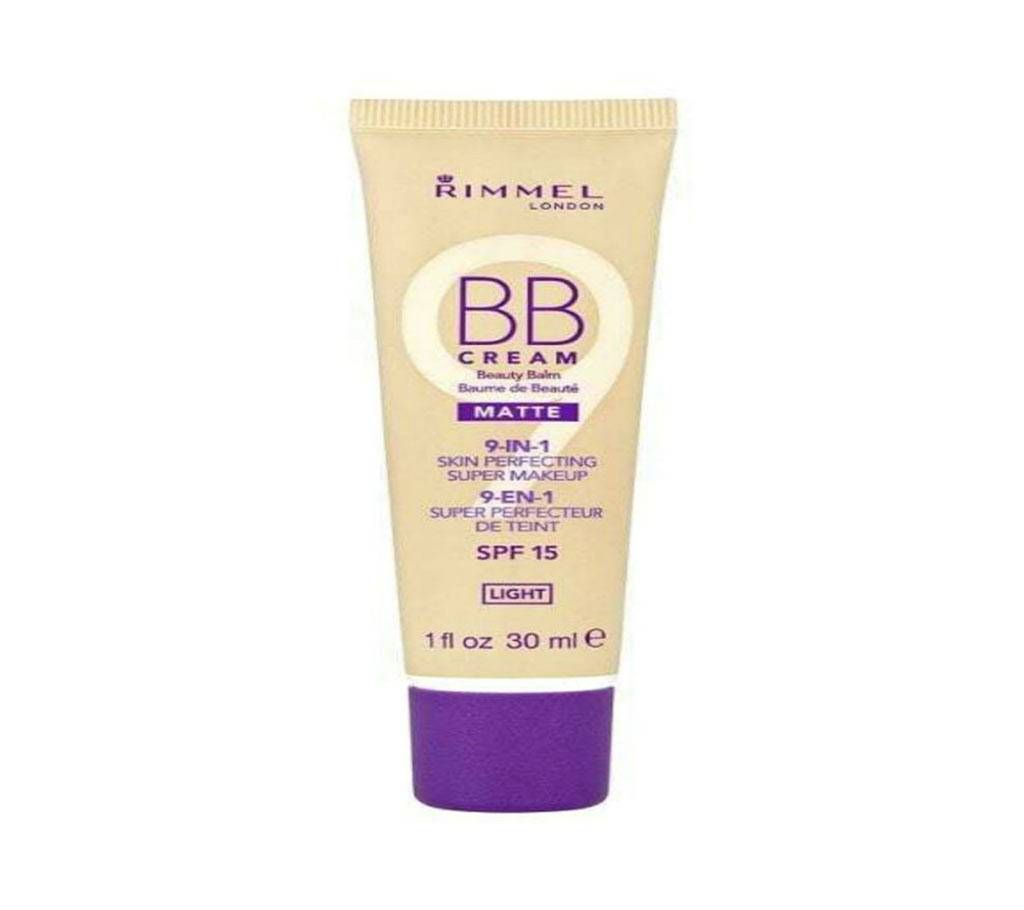 Rimmel BB Cream Matte- Spf 15 (light Shade) 30ml - UK 