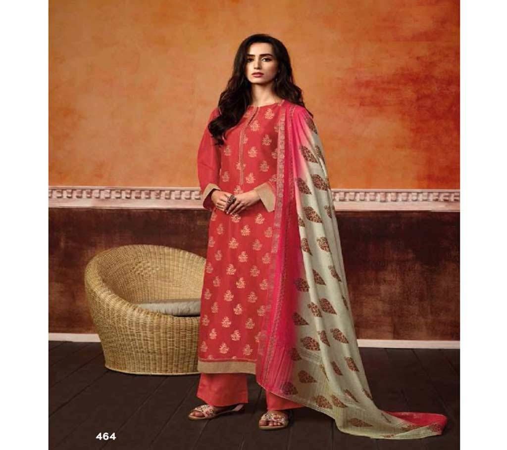 Sahiba Parisha - 464 Unstitched Silk Suit
