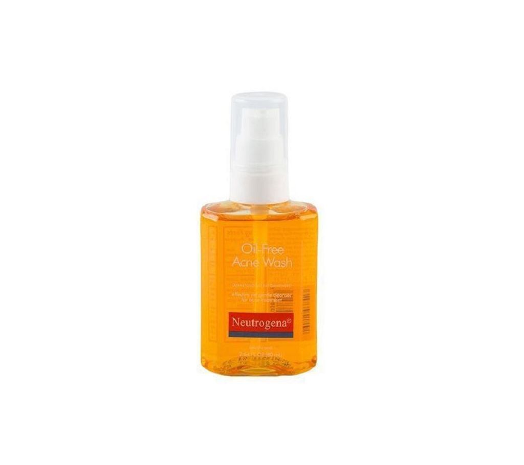 Neutrogena Oil Free Acne Face Wash _80ml