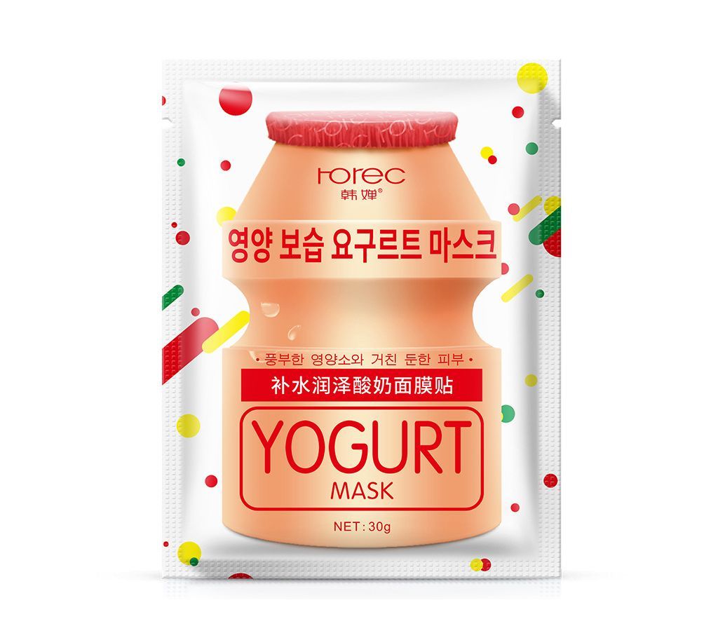 ROREC Replenishment Moist Yogurt Face Mask