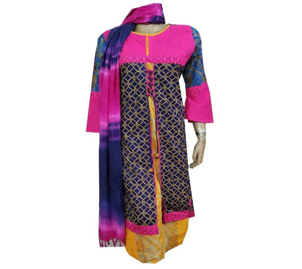 Navy blue two pc koti  kurti