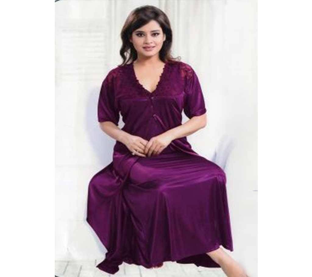 Fashionable Two Part Nighty-4638 D