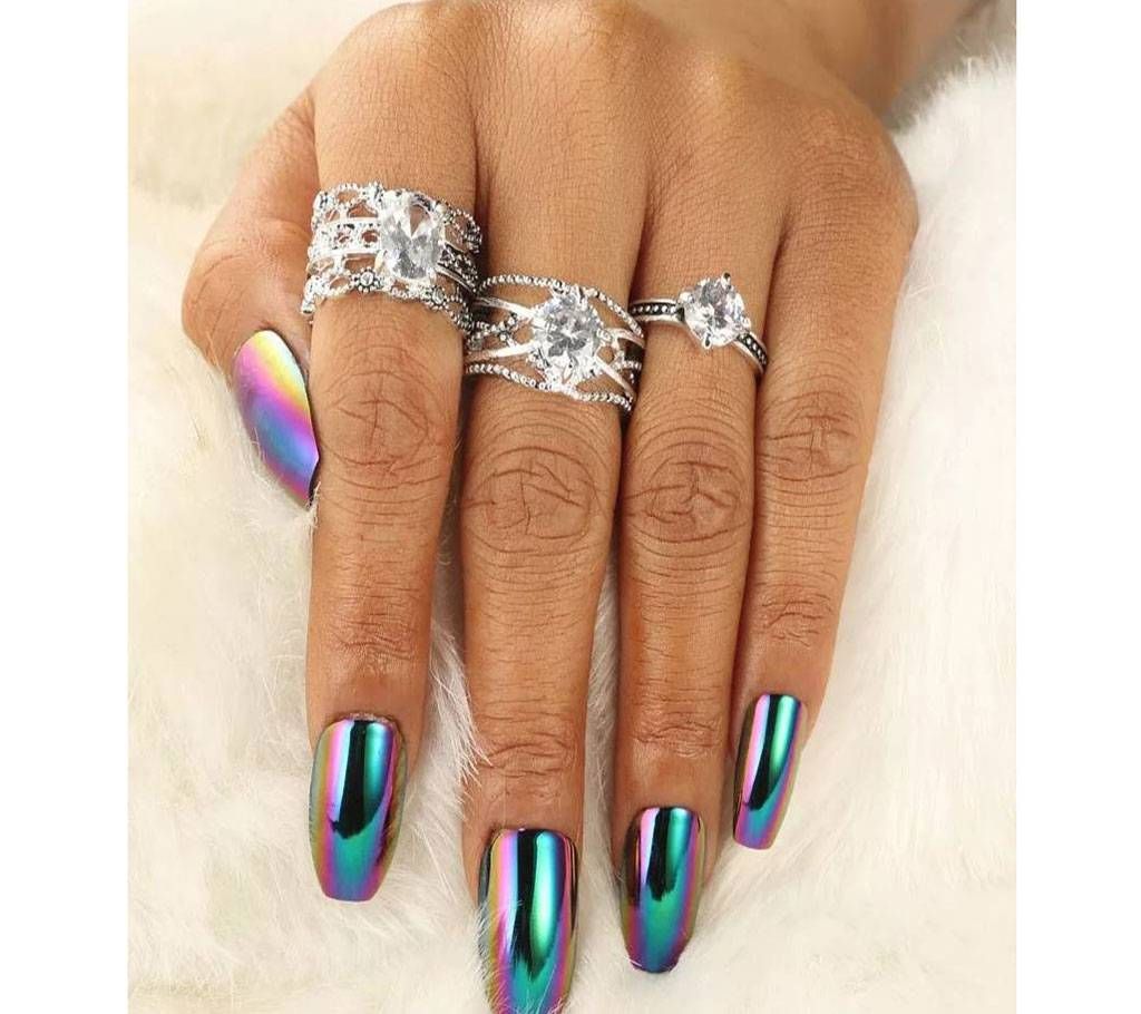 3 Pcs Silver Finger Ring Set
