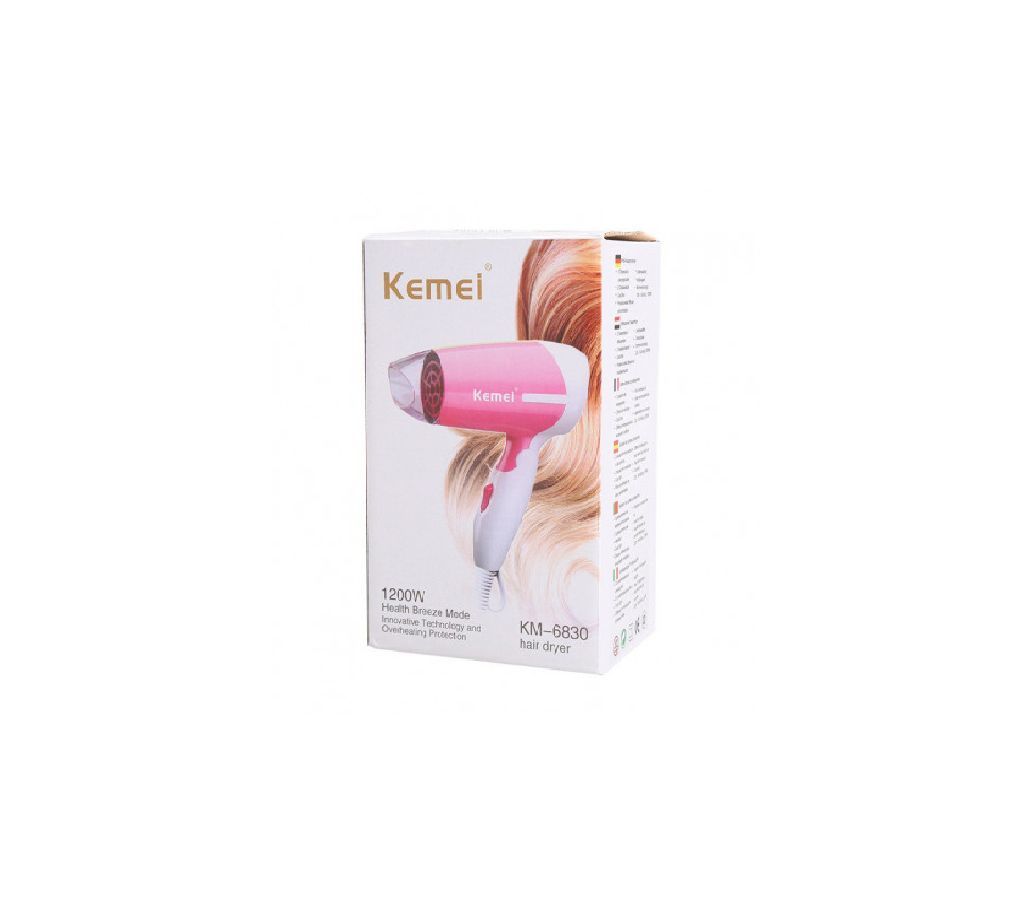Kemei Km-6830 Professional 1200W Hair Dryer