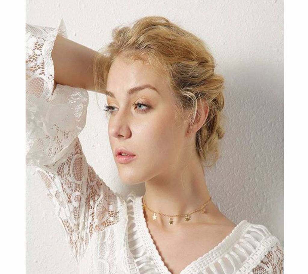 Elegant Star Charms Chokers Necklaces for Women