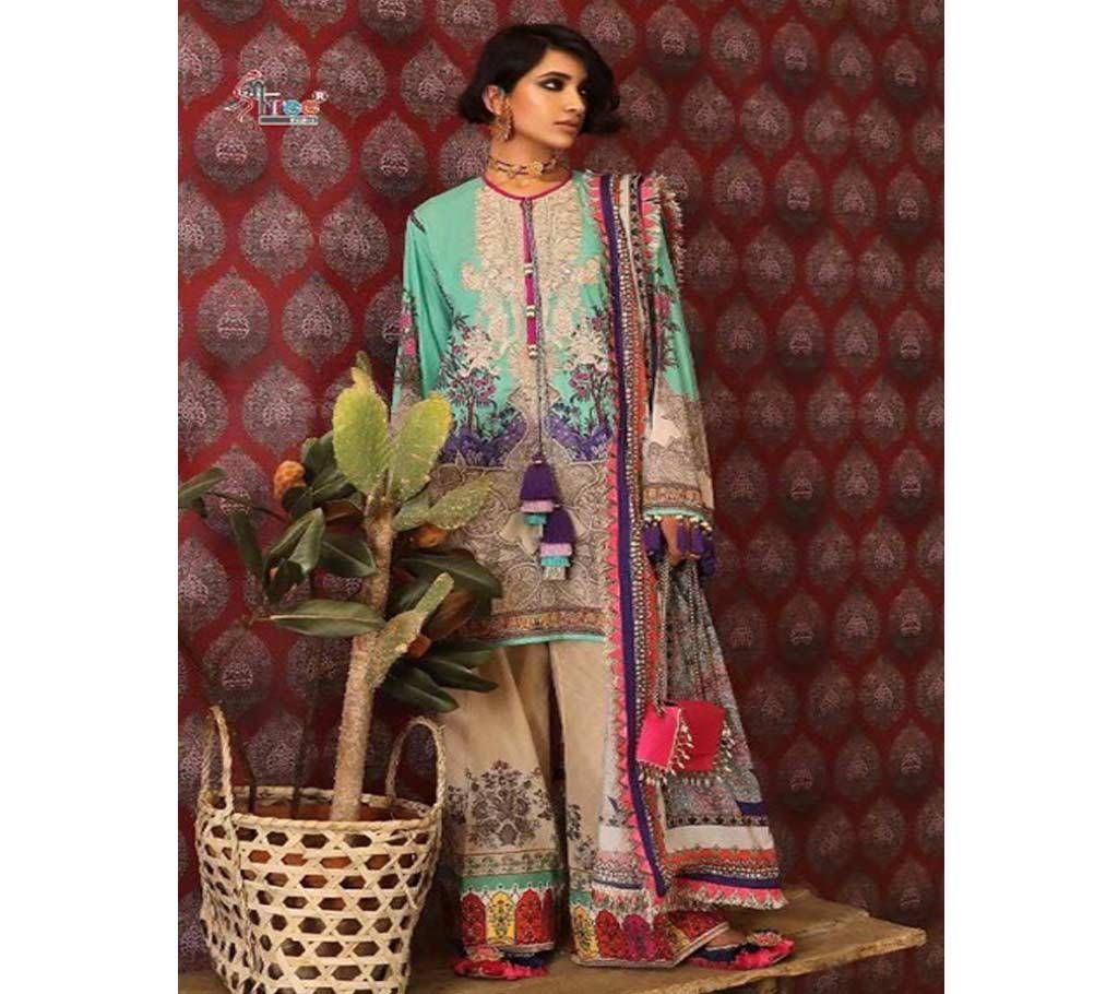 Unstitched Mahay - Sana Safinaz - 5117 - RAF