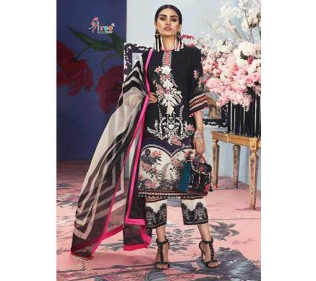 Sana Safinaz Muzlin Collection Unstitched Cotton 3Pcs- 6533