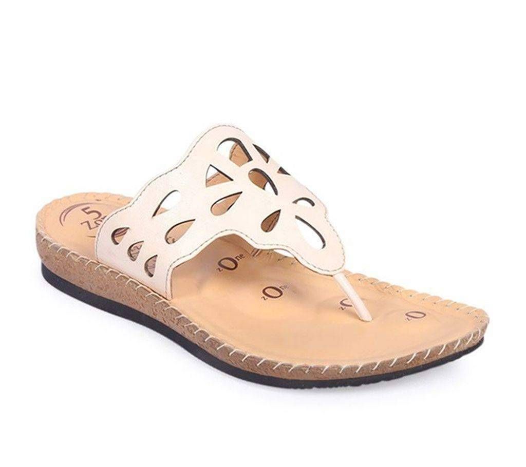 Dr.Mouch White Ladies Medicated Sandal