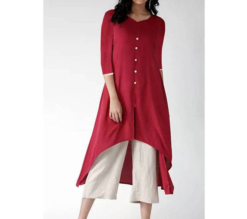 Stitched Kurti & Palazoo Set