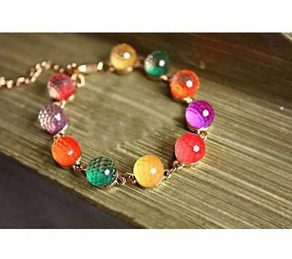 Colorful Candy Shaped Bracelet
