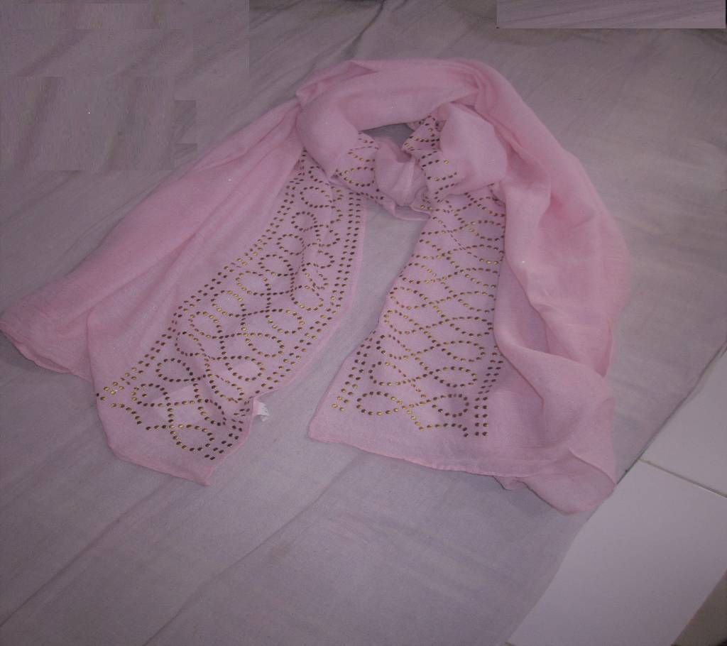 Ladies Golden Butty Cotton Hijab