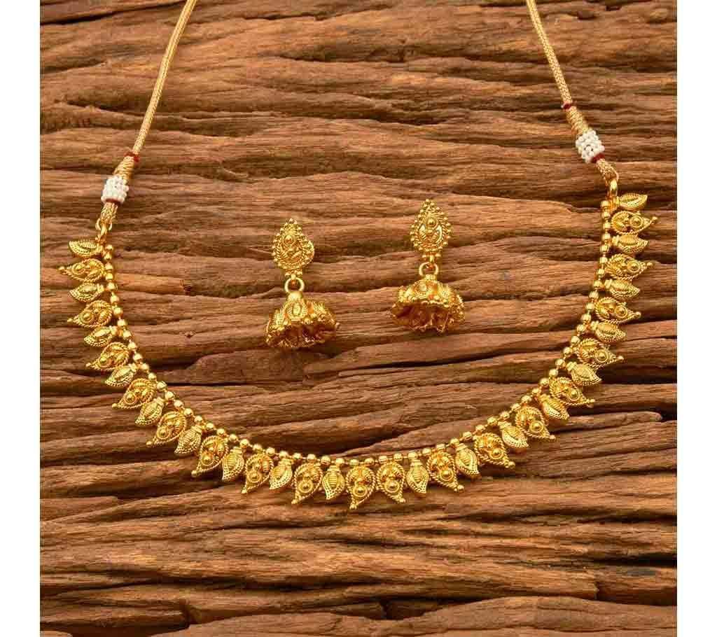  ANTIQUE DELICATE NECKLACES WITH GOLD PLATING 17768 (by Pink Point - KJ17768)