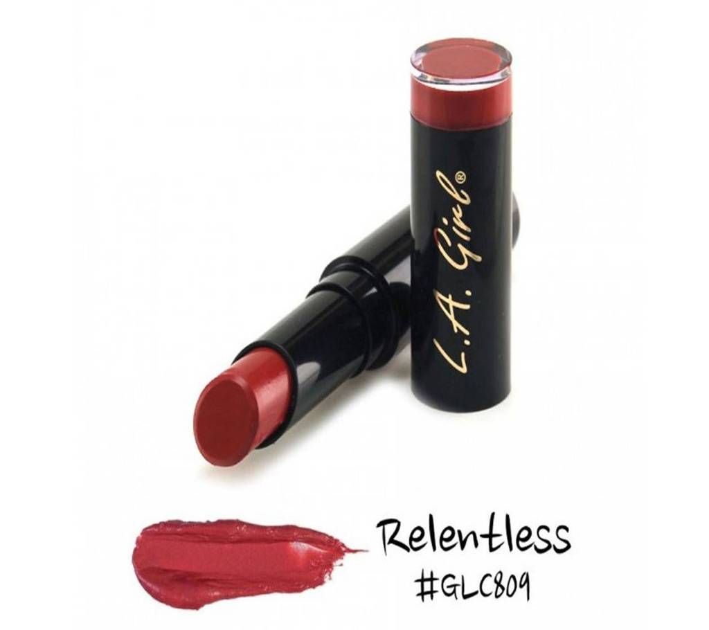 L.a. Girl Matte Flat Velvet Lipstick 809 Relentles USA 