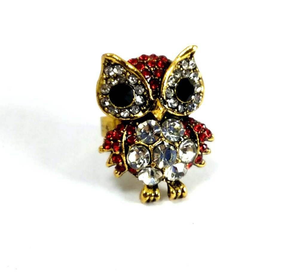 OWL FINGER RING
