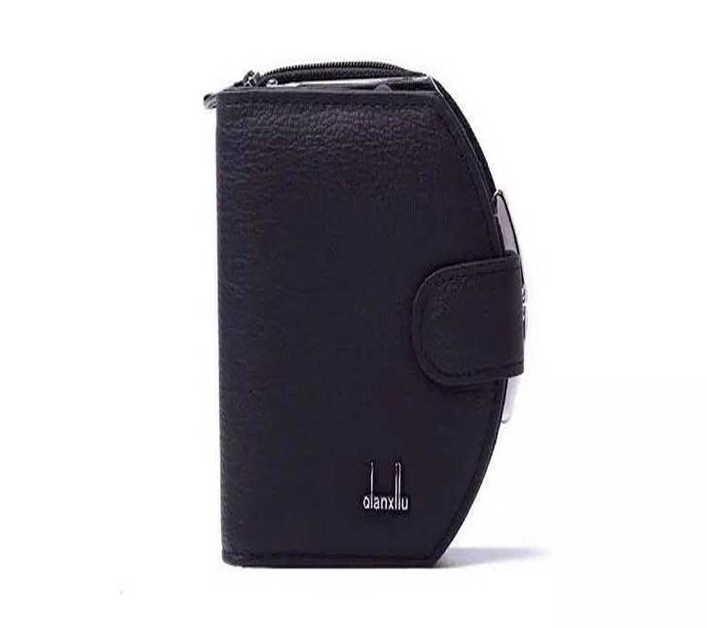 Genuine Cow Leather Exclusive Wallet for Women (Black)