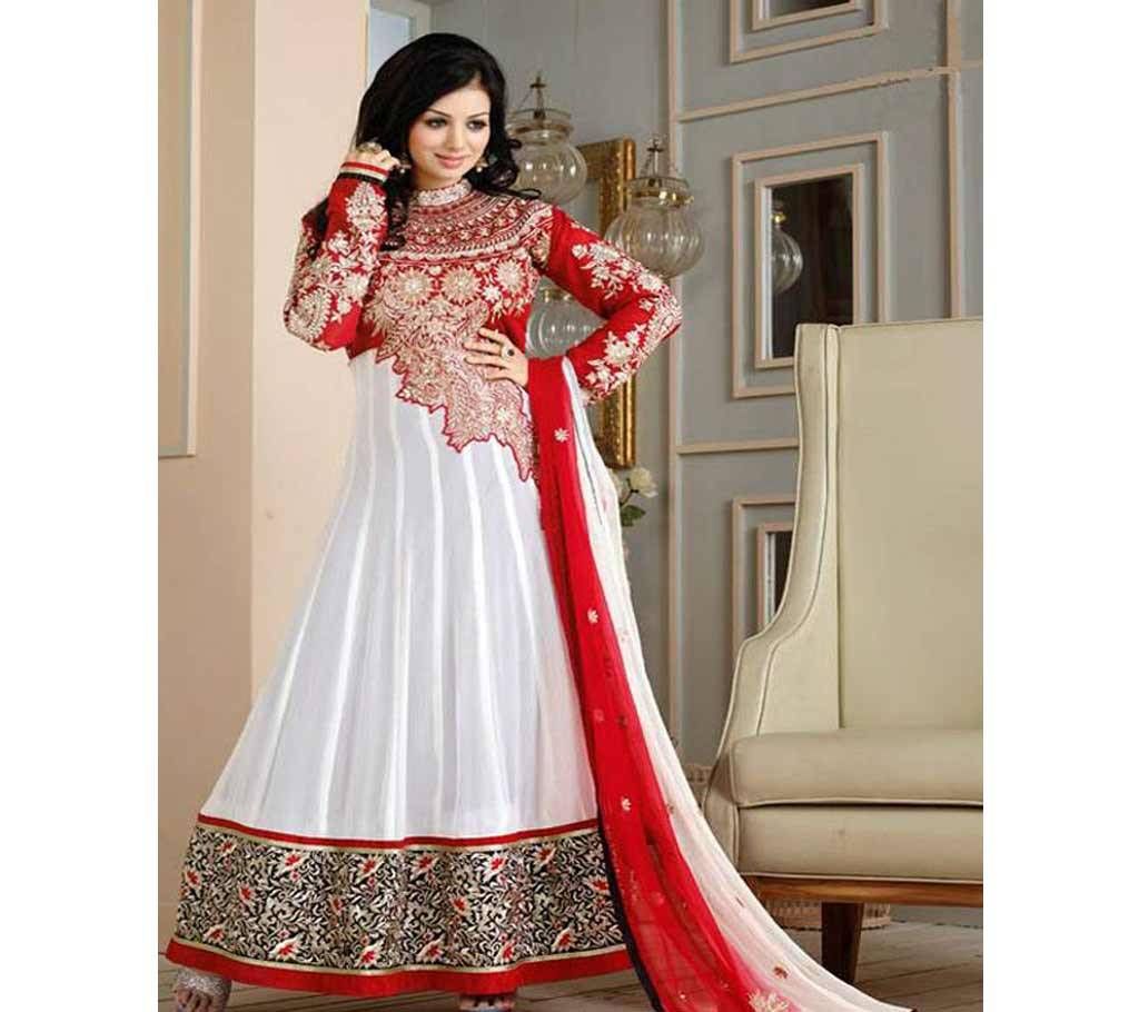 UnStitched Jorjet Long Party-Suit (Copy)