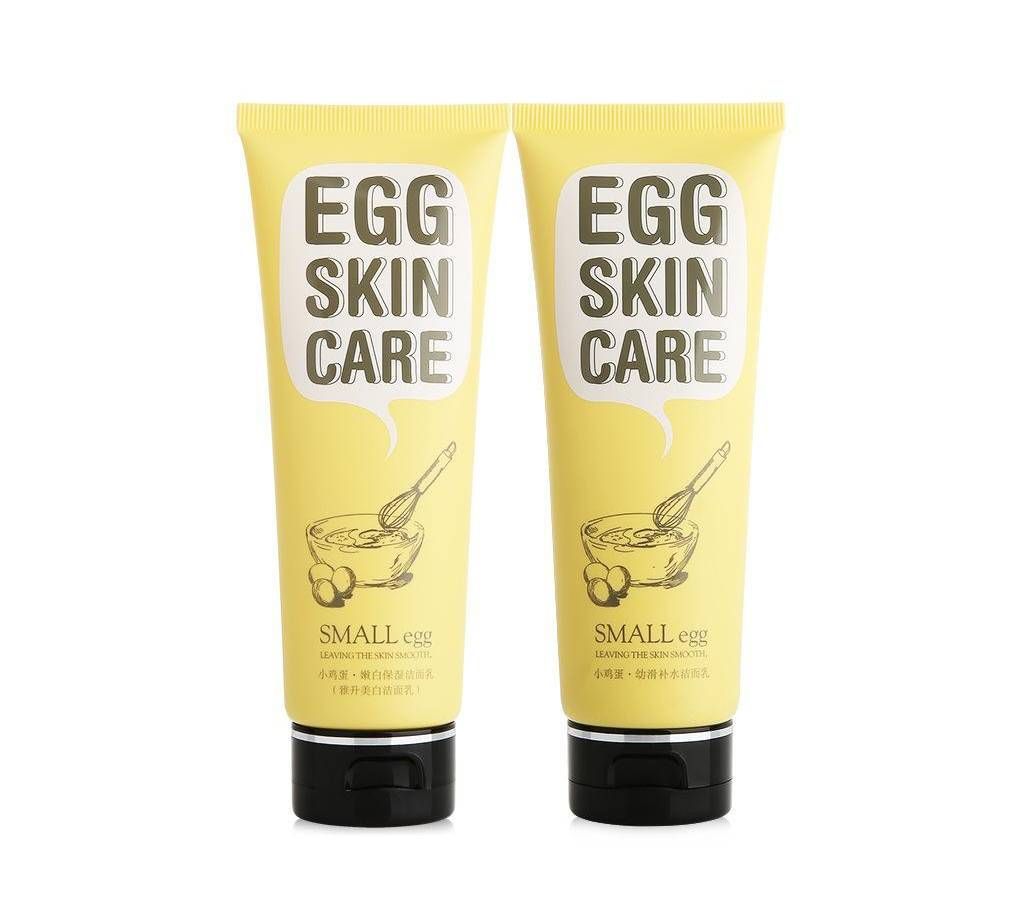 Egg Skin Care Whitening Moisturizing Facial Cleanser Cream 120g Thailand