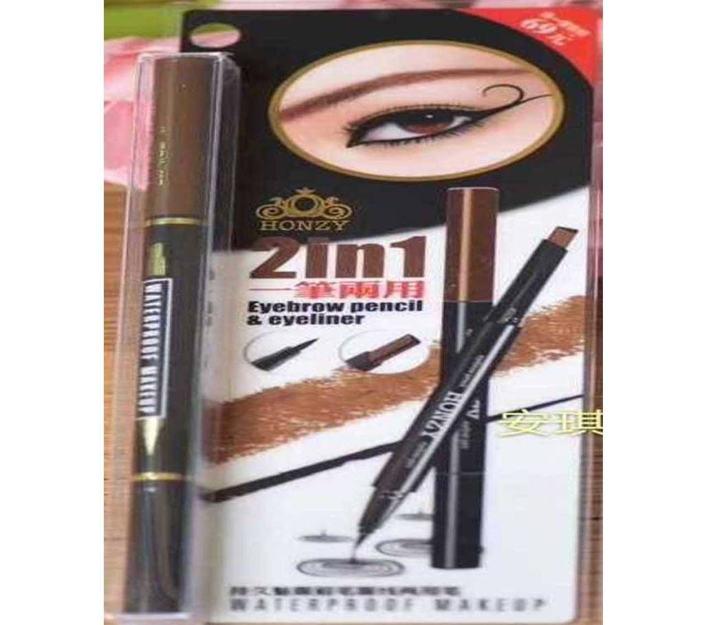 2 in 1 Eyebrow pencil and Eyeliner P.R.C.