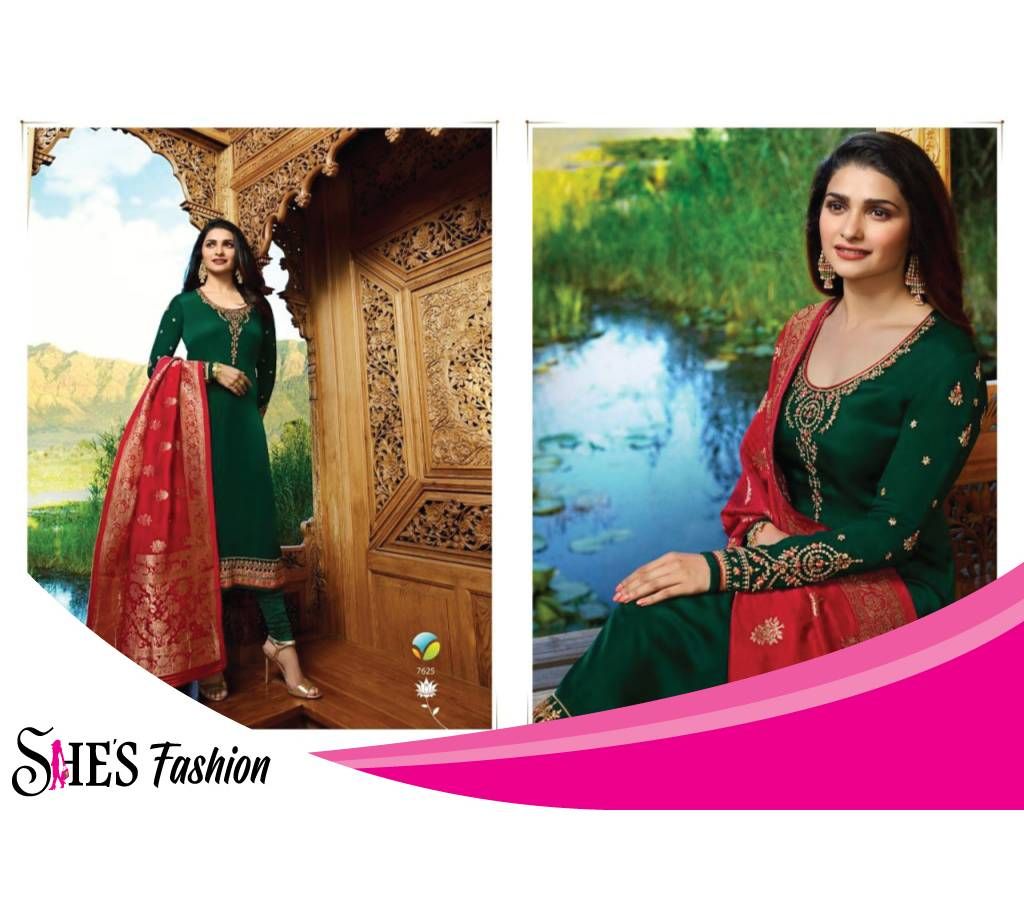 Vinay Fashion Banaras Hit List Semi-Stitched Three  Piece
