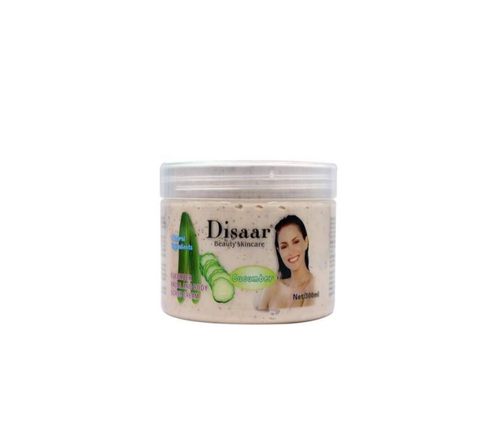 Disaar cucumber facial and body scrub cream