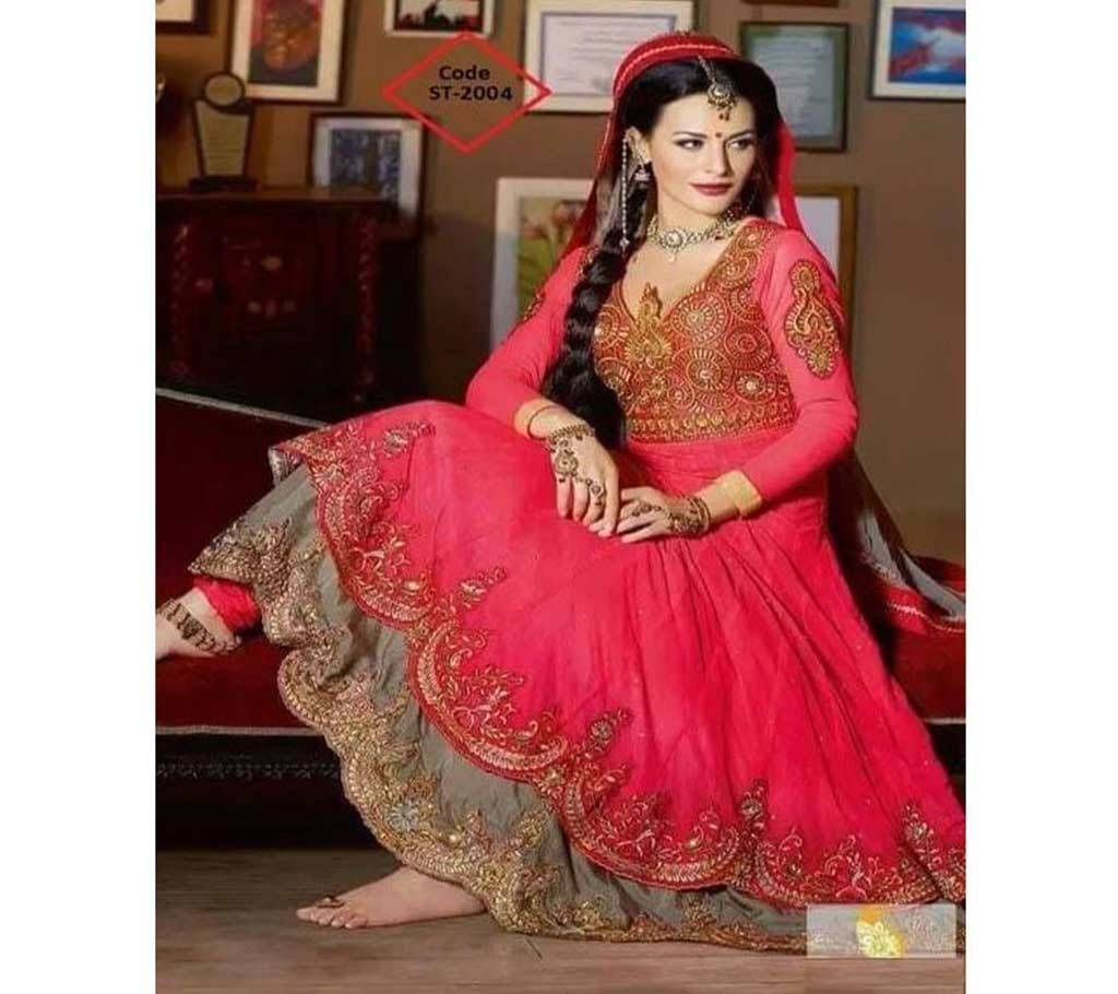 Georgette Unstitched Gown Dress