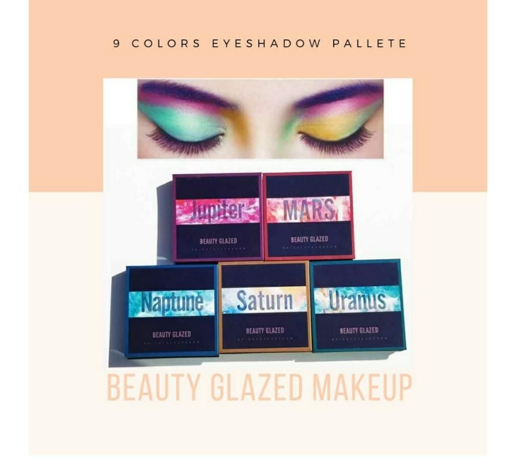 Beauty Glazed 9 colours Eyeshadow - USA