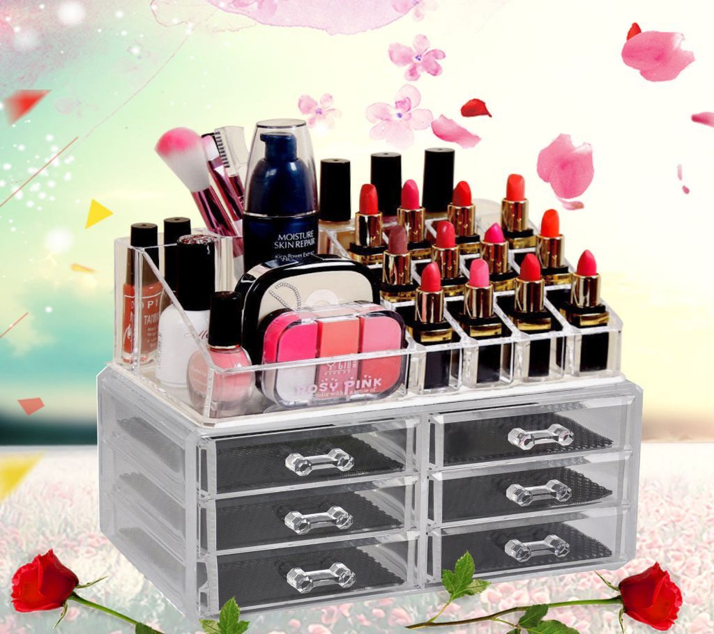 Acrylic Cosmetic Organizer with 6-Drawer