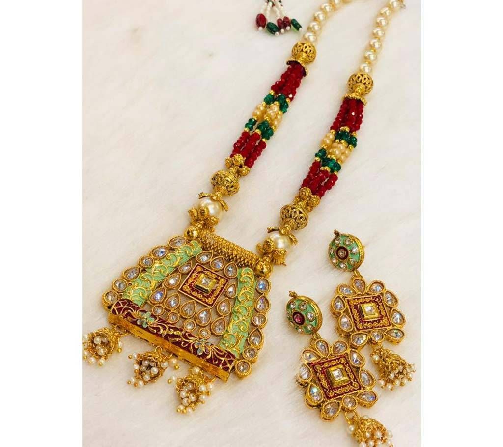 Joypuri Gold Plated Necklace Set 