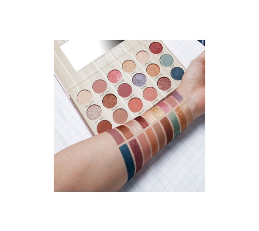 Pudaier 18 Colors Eye Shadow Makeup matt shimmer pallet  #3002