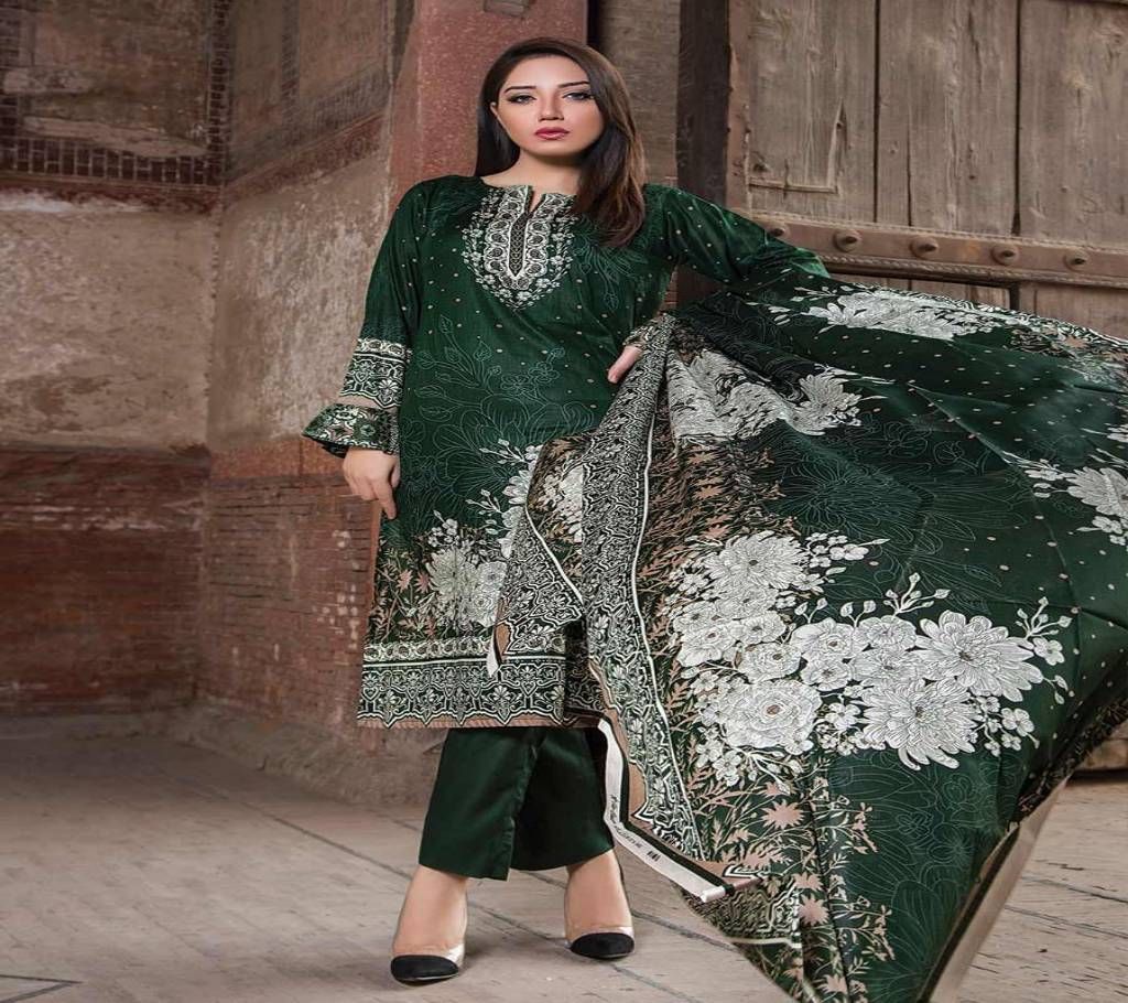 Star Digital Printed Lawn Unstitched Three Piece