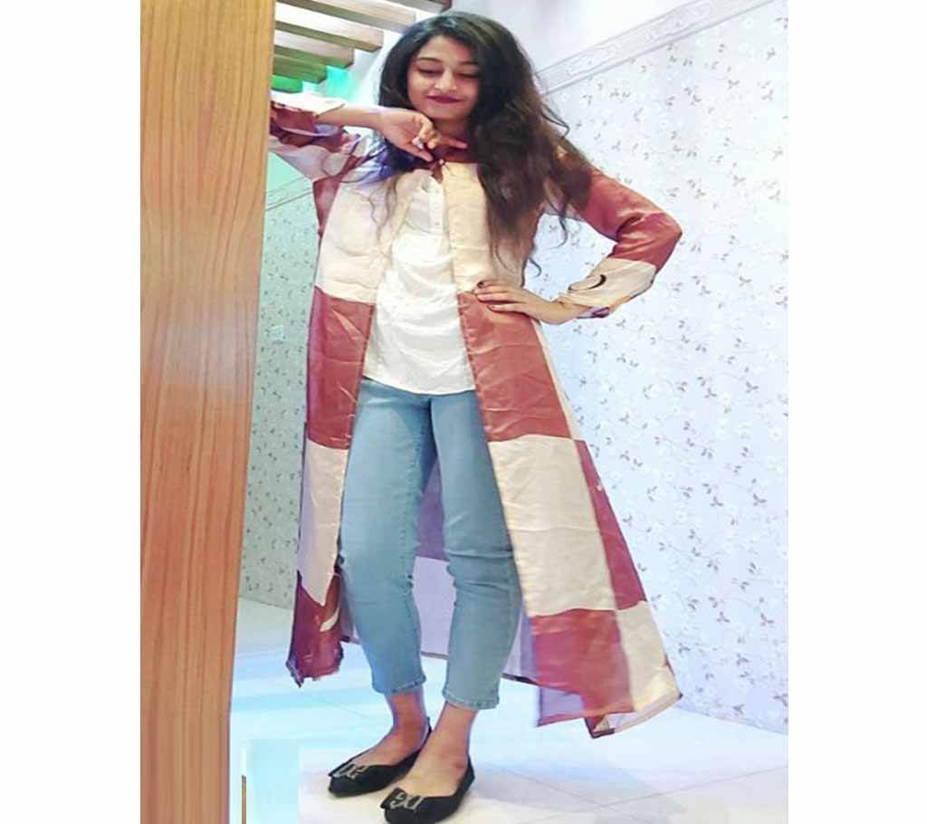  Georgette Fabric Ladies Koti 