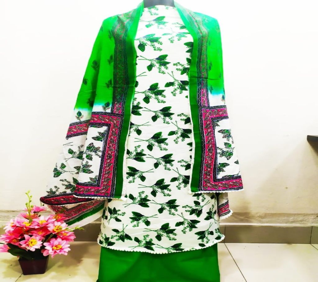 Skin Print Cotton Four Piece 108