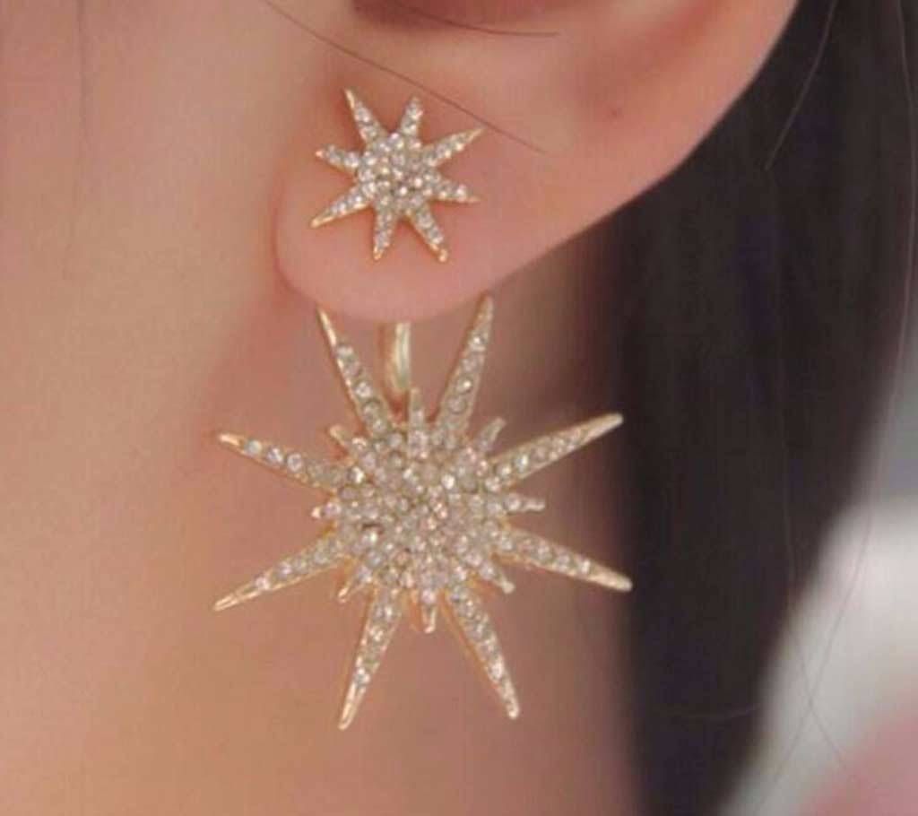 Crystal Rhinestone Stud Earrings