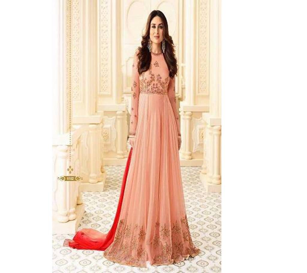 Georgette Embroidery Anarkoli