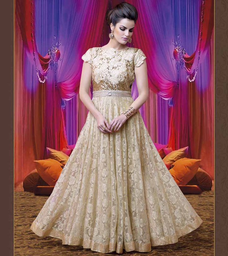Semi stitched Indian soft net three piece-copy 