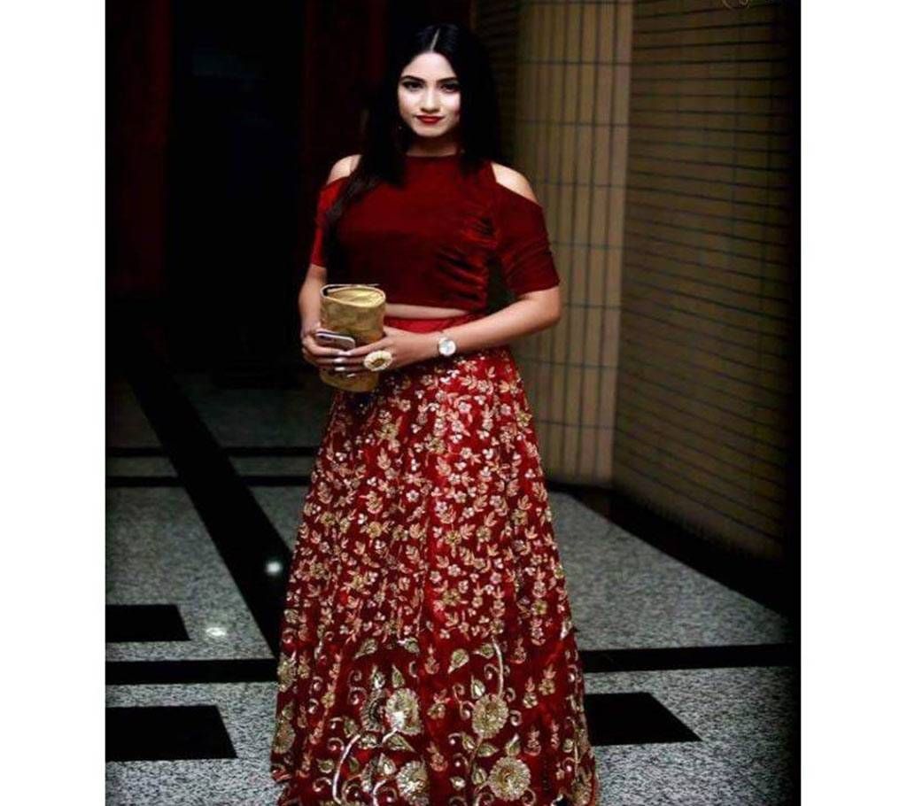 Georgette lehenga (Copy)