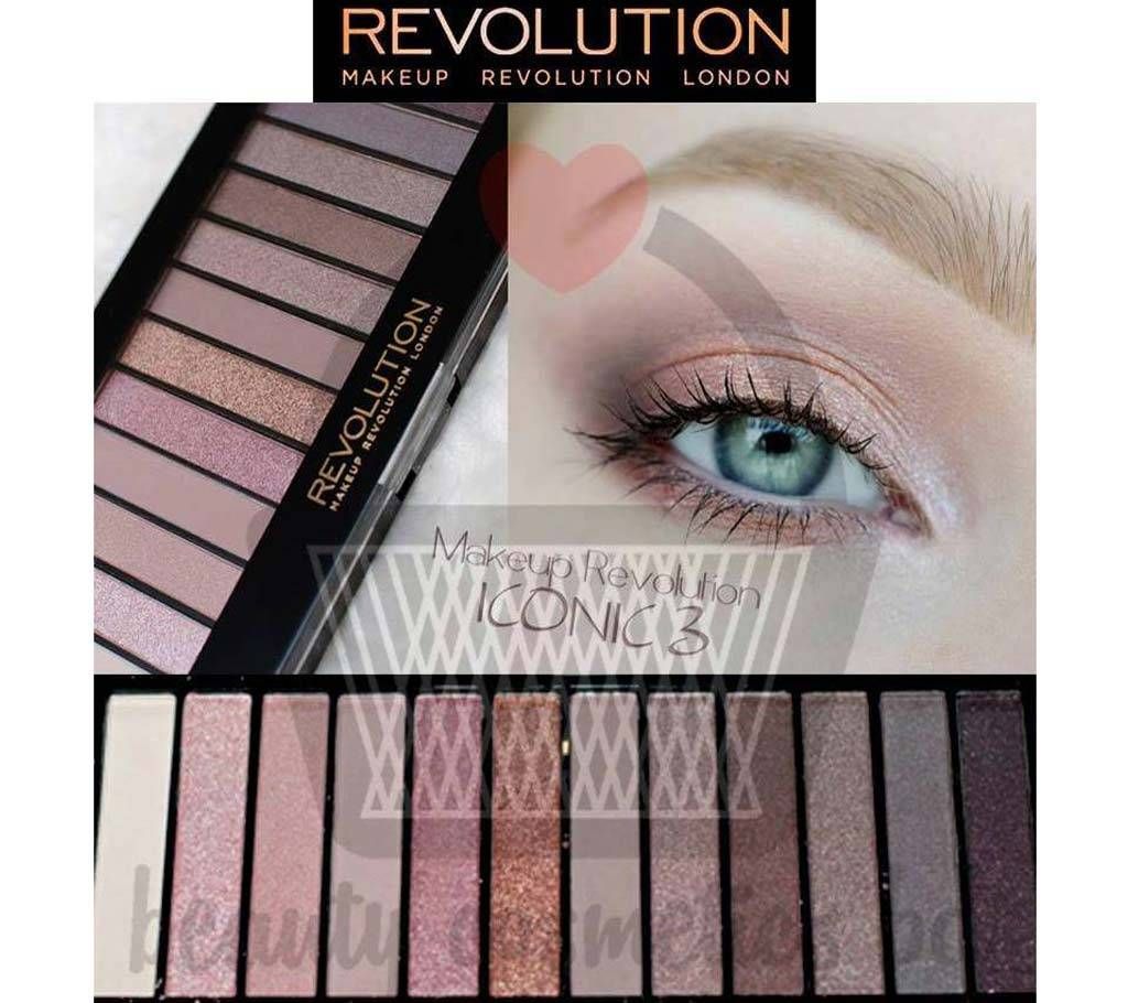 Makeup Revolution Eyeshadow Palette Iconic 3,14g. UK 