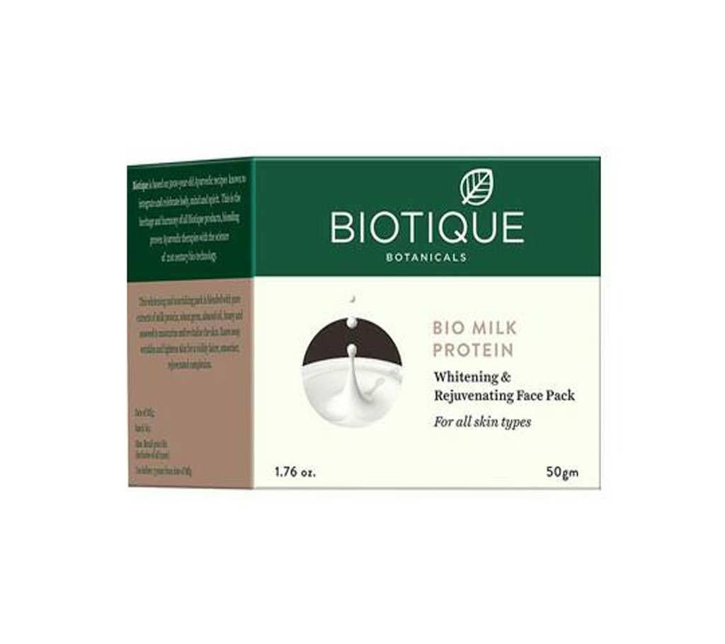 BIOTIQUE BIO MILK PROTEIN FACE PACK - 50gm - India