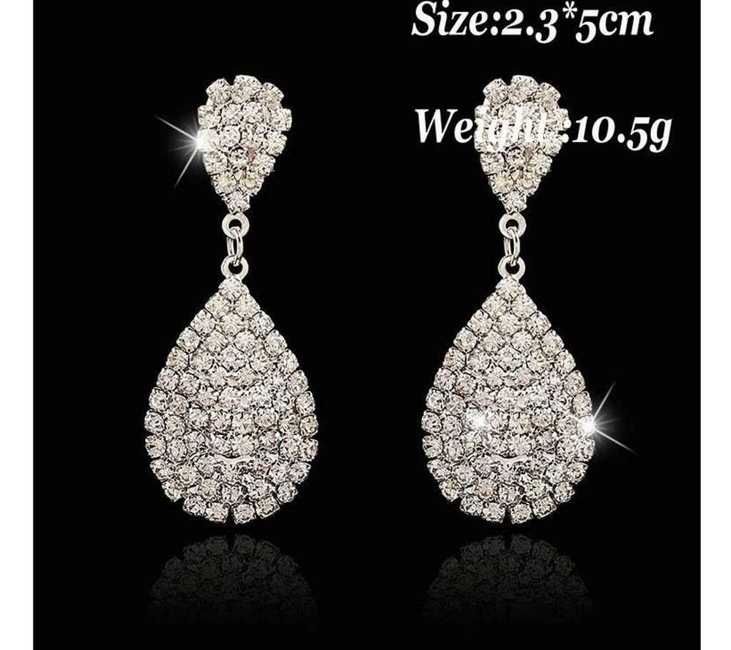 Luxury Teardrop Austrian Crystal Earrings