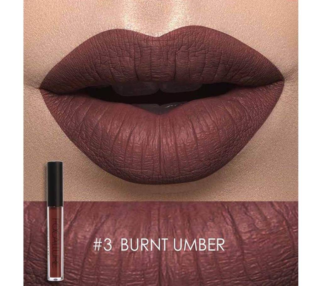 Focallure Matte Waterproof Lipstick 3-China