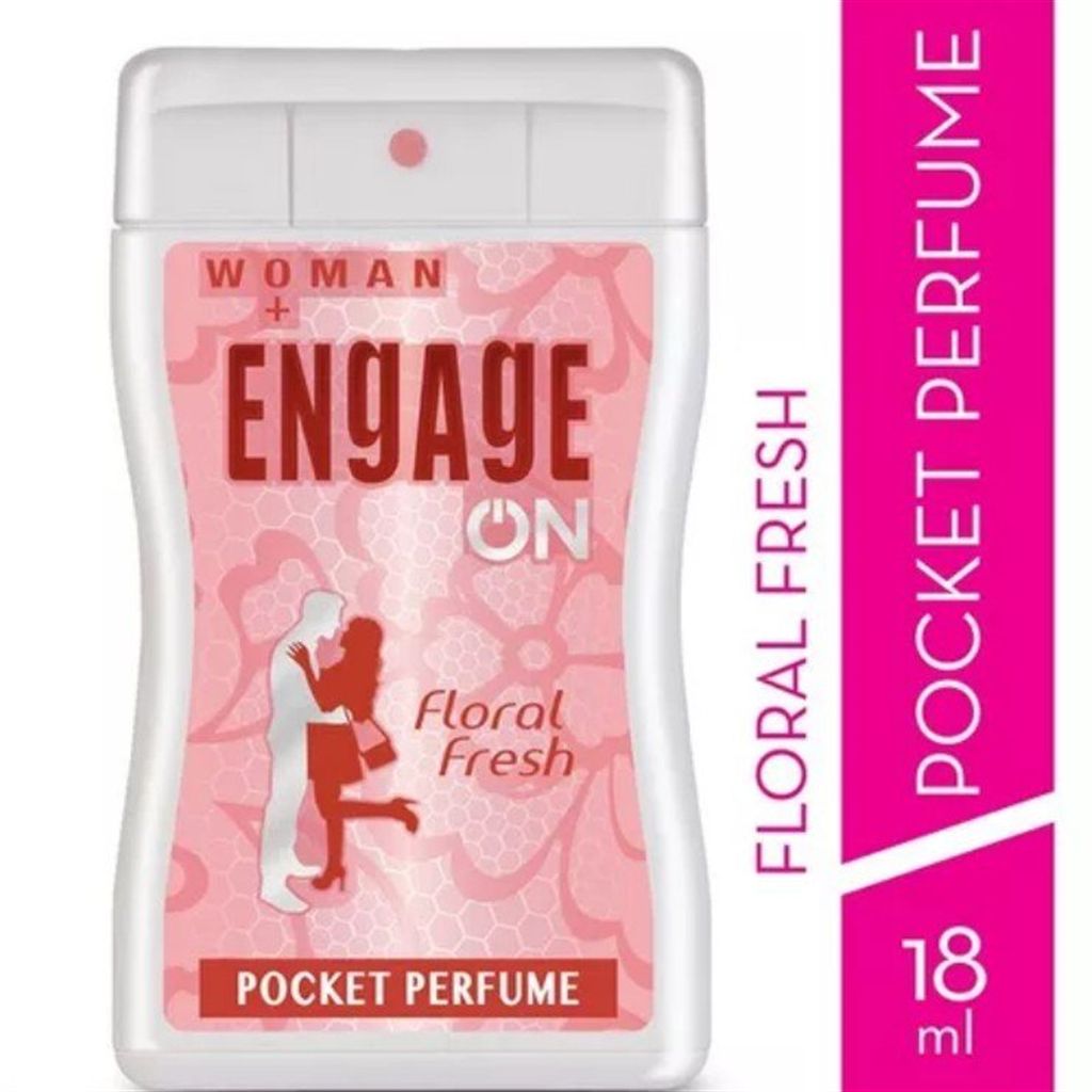 Engage Women's Floral Fresh Pocket Body Spray 18ml India