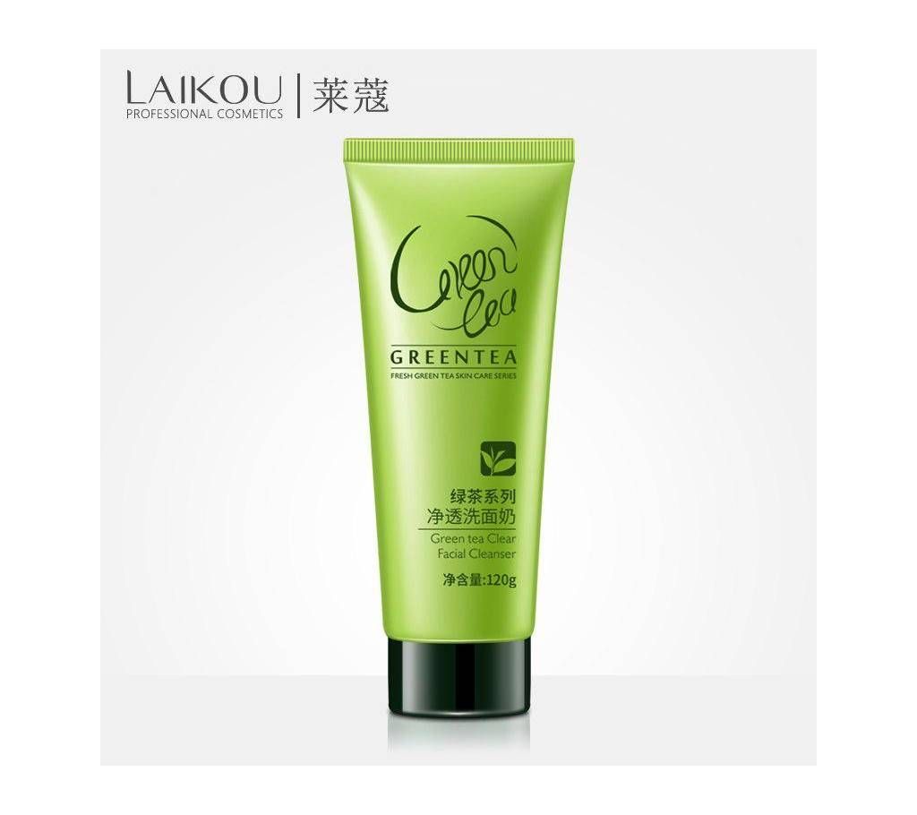 LAIKOU Facial Green Tea Oil Control Daily Cleanser (120g) China 