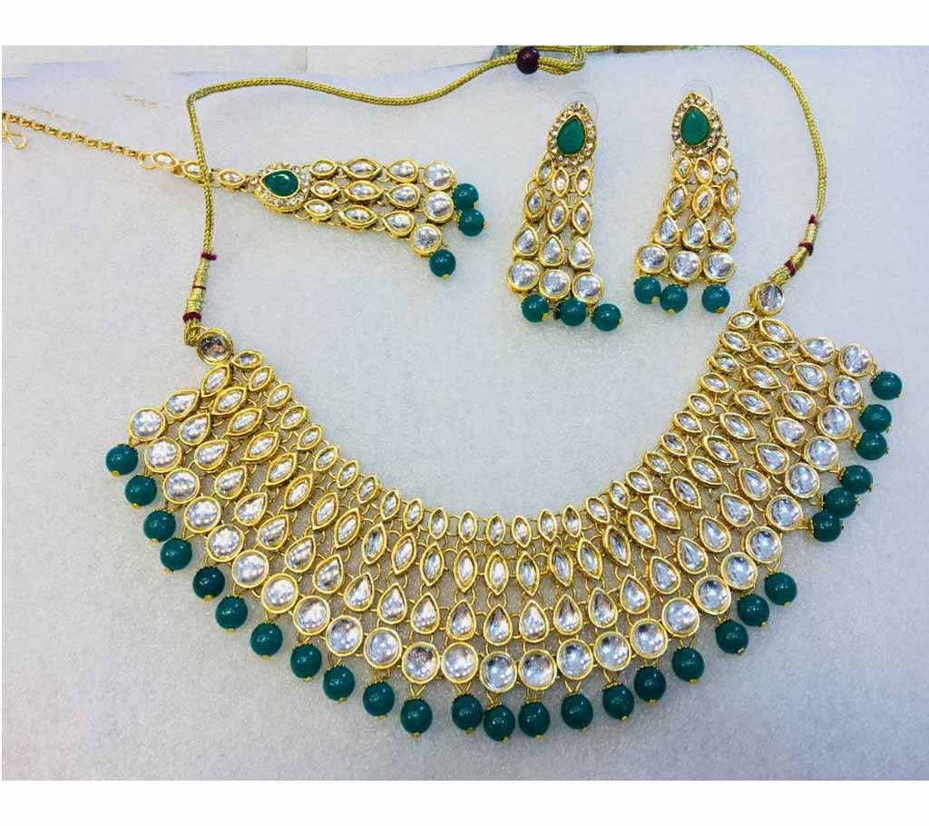 kundan necklace Set