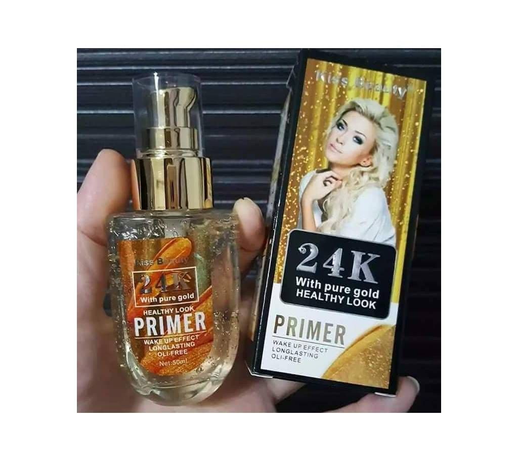 Kiss Beauty 24k Primer golden 40ml Malaysia