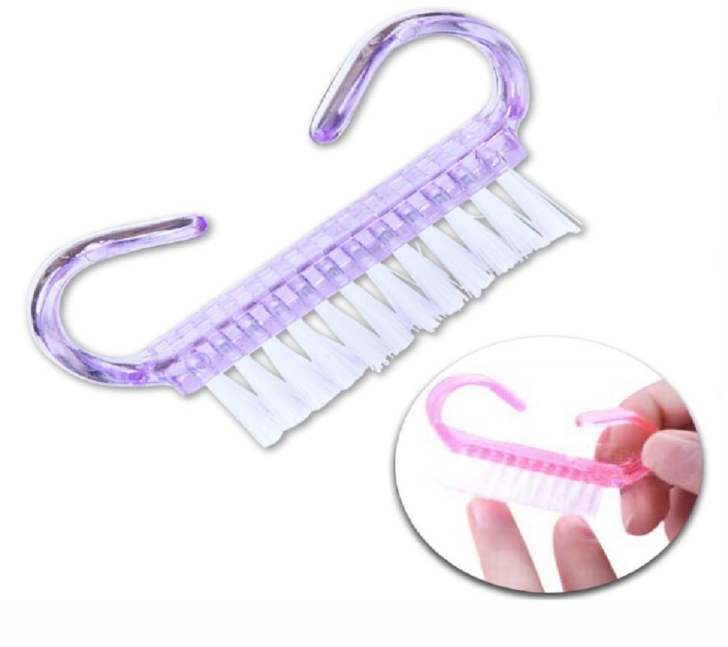 1pcs Hot Cleaning Nail Brush Tools File